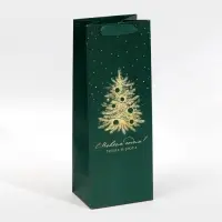 Пакет под бутылку &laquo;Тепла и уюта&raquo;, 13&times;36&times;10 см