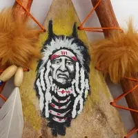 Панно &laquo;Вождь&raquo;, 30&times;3&times;60 см