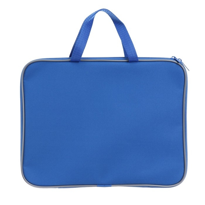 Папка с ручками текстильная А4, Calligrata Папка с ручками текстильная А4, Calligrata "Офис", для бумаг, для офиса, 360 х 270 х 20 мм, 1Ш421, синяя