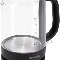 Чайник HYK-G3402 1,7л 2200Вт серый (стекло)