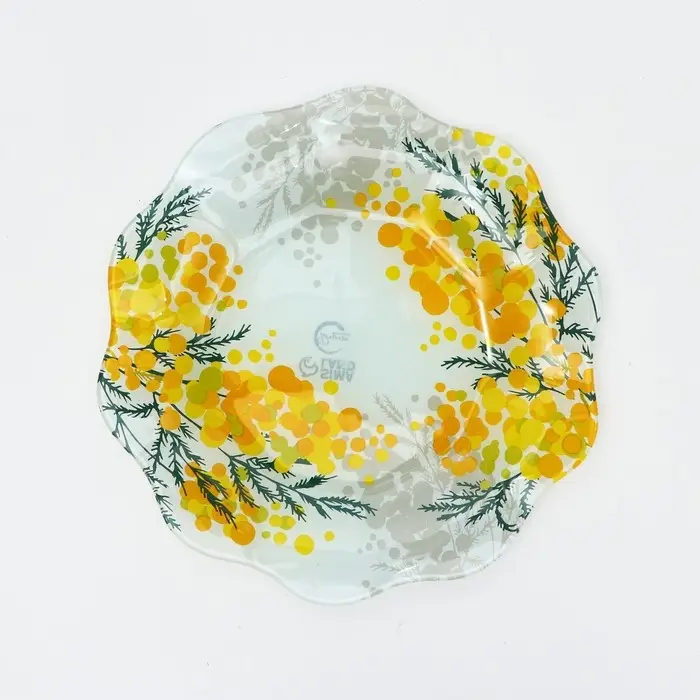 Тарелка Тарелка "Нежная мимоза", 20 см
