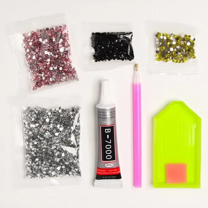 Алмазная мозаика на фигурке для детей &laquo;Волшебный единорог&raquo;, полное заполнение