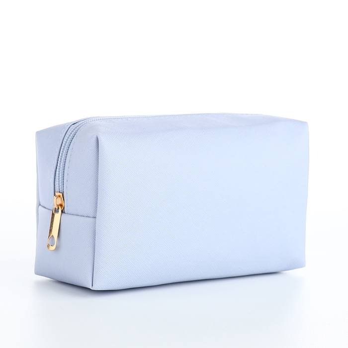 Косметичка на молнии, цвет голубой Косметичка на молнии, цвет голубой