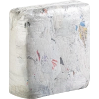 Ветошь трикотаж белый с вкраплениями_Б, 10кг