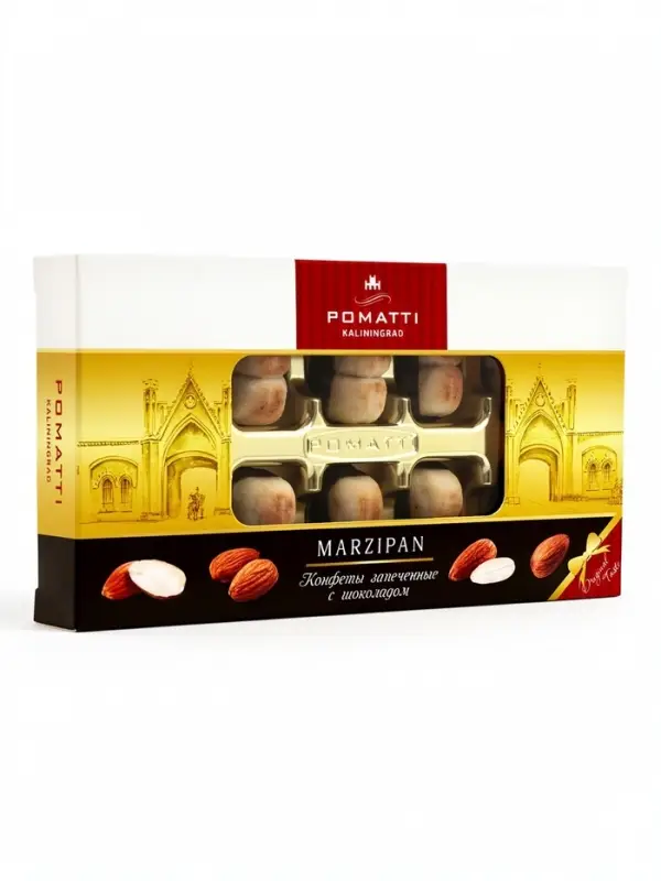 Конфеты марципановые глазированные &laquo;Кёнигсбергский стиль&raquo;, 90 г