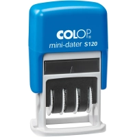 Датер автоматический мини S120Bank шрифт 3,8мм месяц цифр.(аналог4810B) Col