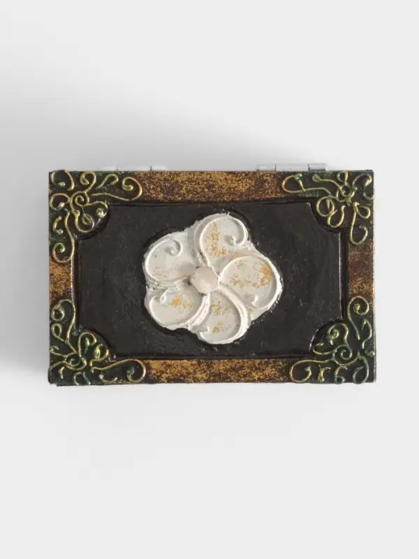 Шкатулка &laquo;Цветок&raquo;, 12&times;8&times;5 см, МДФ