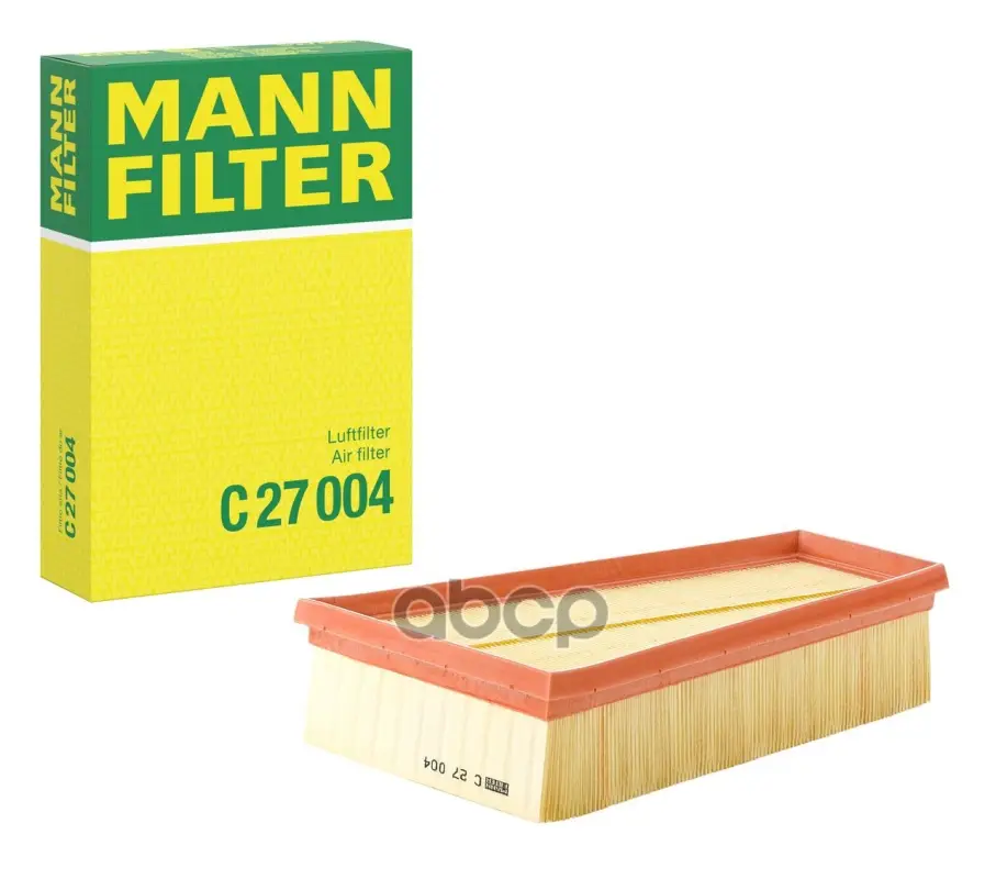 Фильтр воздушный MERCEDES A-CLASS W176 12-18/B-CLASS W246 12-/CLA-CLASS C117 13-/GLA-CLASS X156 13- MANN-FILTER арт. C27004