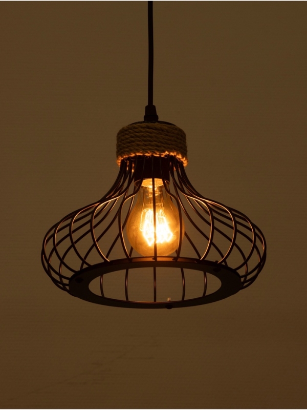 Светильник Светильник "Фон" 1х40Вт Е27 черный 23х23х18см