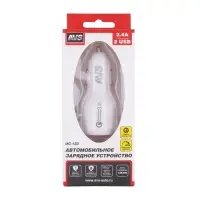 Автомобильное ЗУ AVS UC-123, 1 QC USB/1 USB, 3.0 А, 30 Вт (A07158S)