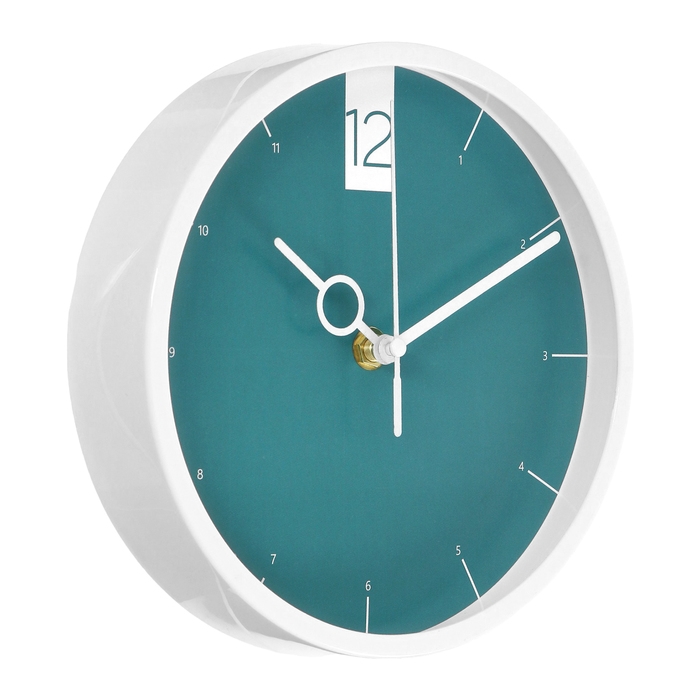Часы настенные интерьерные Часы настенные интерьерные "Классика", d-20 см, бесшумные, бирюзовые