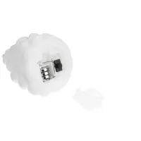 Светодиодная фигура &laquo;Ёлочка&raquo;, 7&times;5 см, от батареек 3хLR1130, свечение тёплое белое