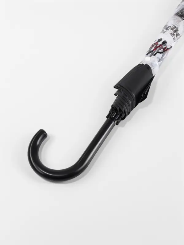 Зонт - трость полуавтоматический &laquo;Города&raquo;, 8 спиц, R=40/60 см, d=80 см, рисунок МИКС