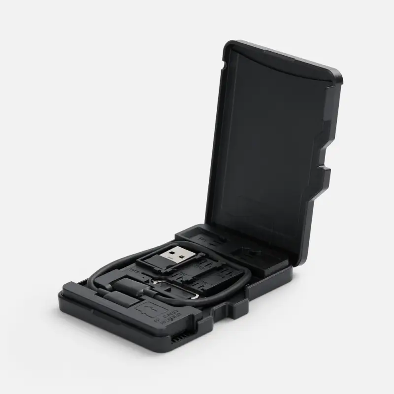 Футляр для карт памяти и SIM Multitask, черный Футляр для карт памяти и SIM Multitask, черный