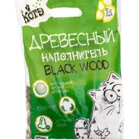 Наполнитель древесный "КОТЭ" Blackwood, 5 л