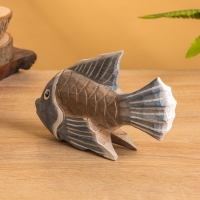 Сувенир «Экзотическая рыбка», 14×9×3.5 см, дерево
