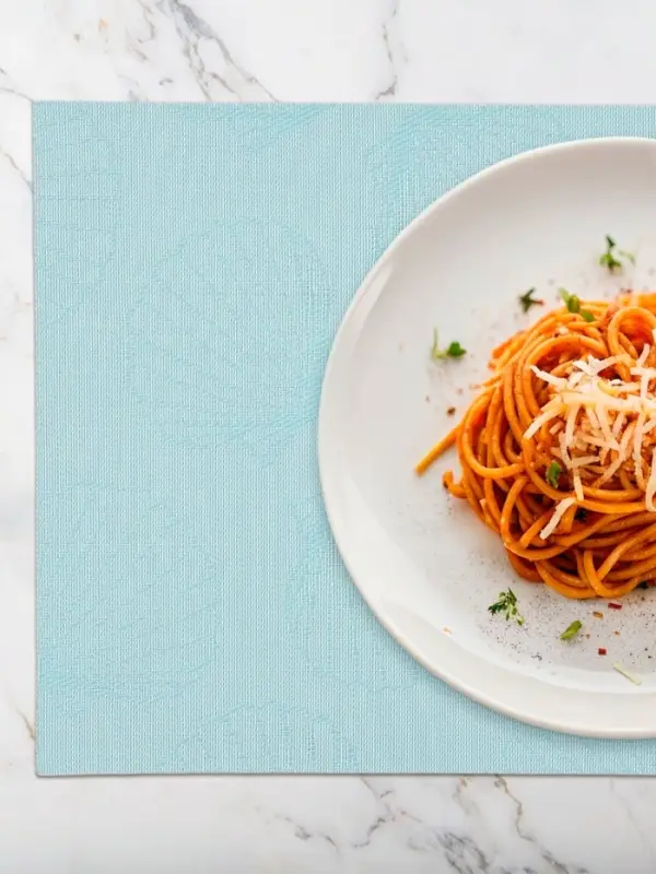 Салфетка сервировочная на стол Доляна &laquo;Дель Мар&raquo;, 45&times;30 см, бирюзовая