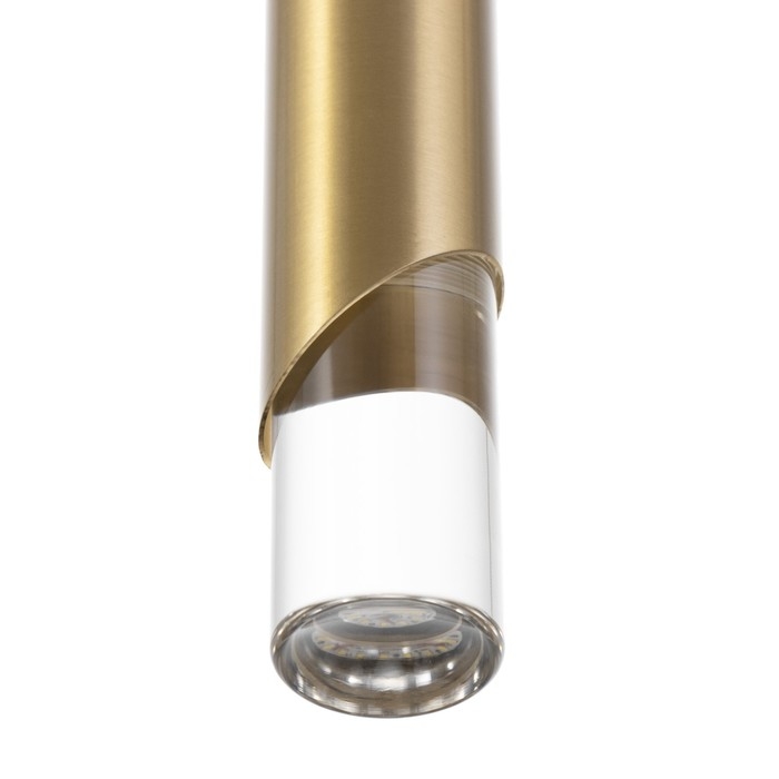 Светильник BayerLux Подвес BayerLuxной Светильник BayerLux Подвес BayerLuxной "Комус" LED 6Вт 4000К золото 5х5х30-230см