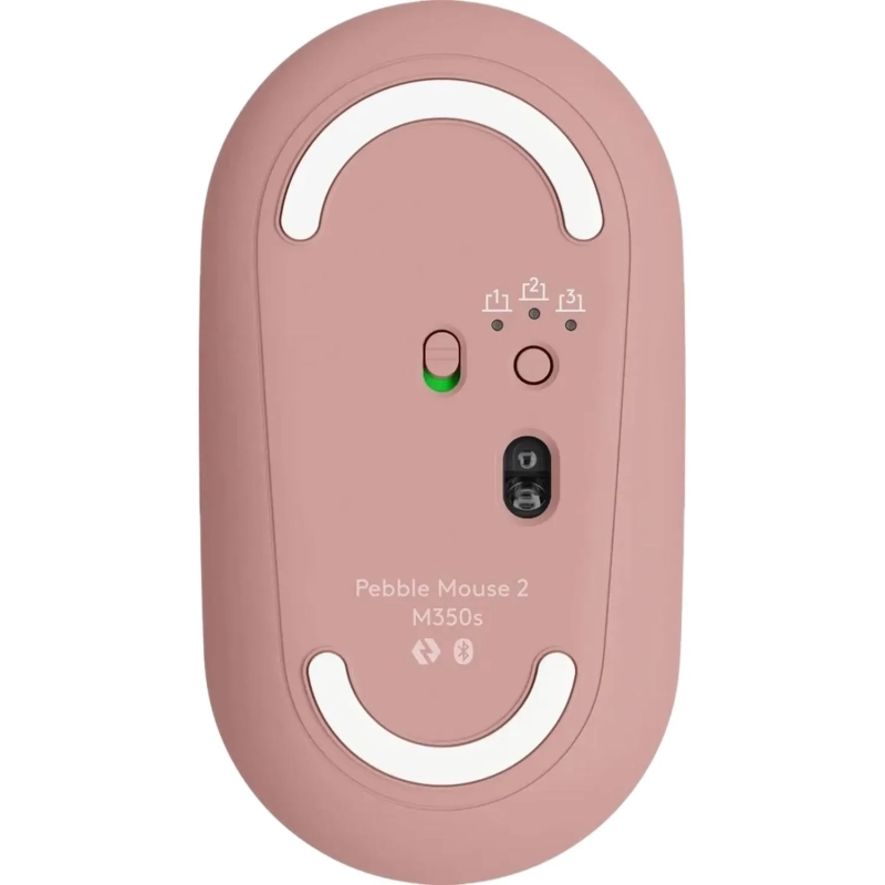 Мышь компьютерная Logitech беспров. Pebble 2 M350S розовый (910-007014)