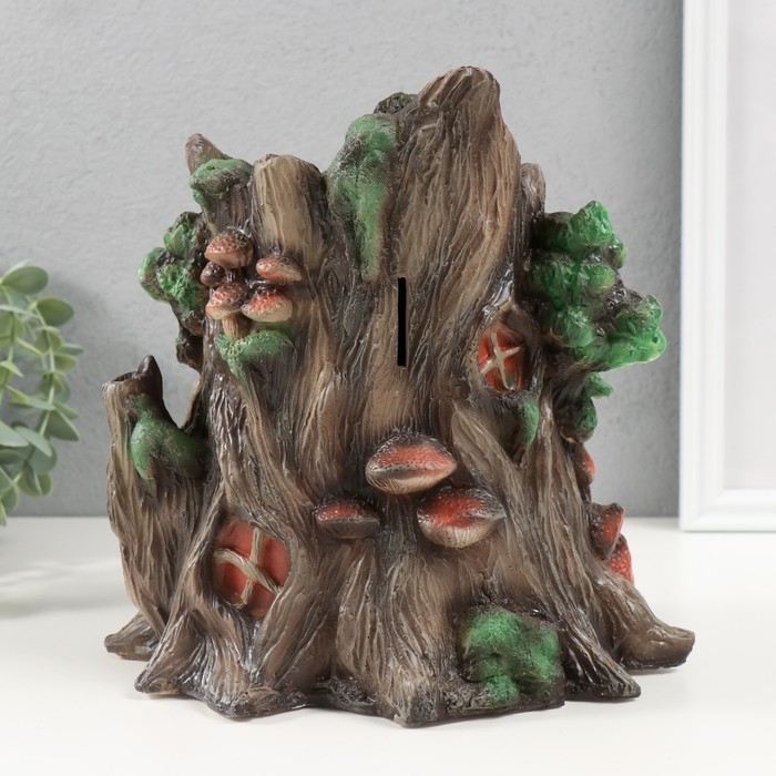 Копилка Копилка "Домик садовых троллей Пеньхаус" 21,5 х 21 х 16,5 см см.