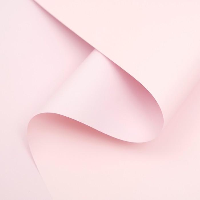 Пленка для цветов тонированная, матовая, нежная сирень, 0,5 х 10 м, 65 мкм Пленка для цветов тонированная, матовая, нежная сирень, 0,5 х 10 м, 65 мкм