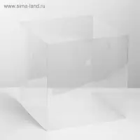 Коробка для торта, кондитерская упаковка, &laquo;Поздравляю!&raquo;, 30&times;30 см