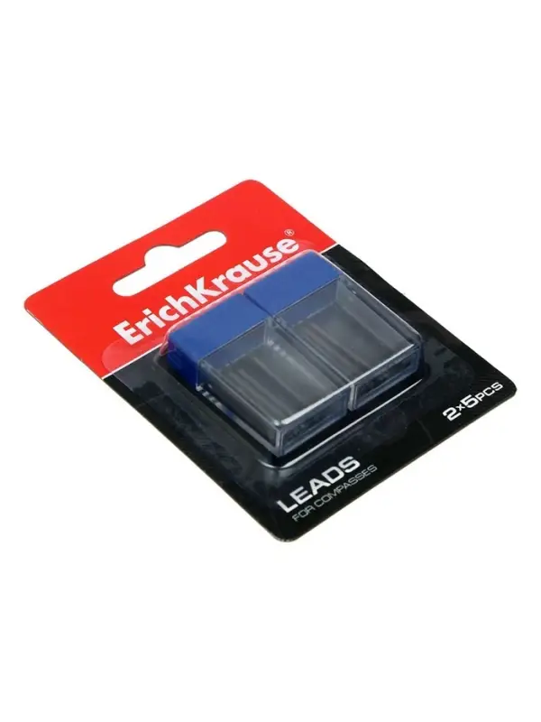 Набор грифелей для циркулей ErichKrause, 10 штук, в блистере