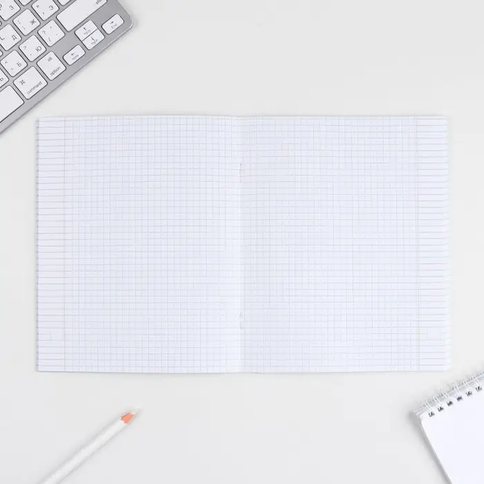 Тетрадь в клетку, 48 л., А5, на скрепке, блок №1 «Шрифтовые яркие» МИКС Тетрадь в клетку, 48 л., А5, на скрепке, блок №1 «Шрифтовые яркие» МИКС