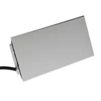 Блок розеточный в стол, сдвижная крышка, 10 А, 2 розетки, 2xUSB, 2A, провод 1.8 м, серебристый