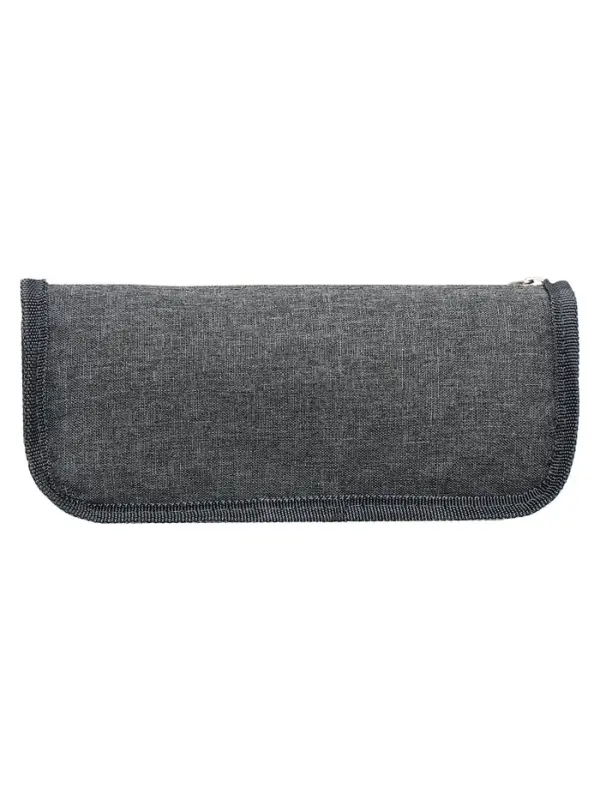 Пенал школьный на молнии Calligrata &laquo;Спорт&raquo;, 2 отделения, серый