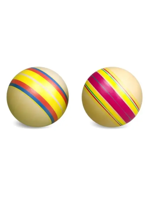 Мяч резиновый, диаметр 20 см, эко, ручное окрашивание