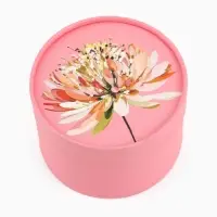 Коробка подарочная круглая &laquo;Цветок&raquo;, 13&times;8.5 см