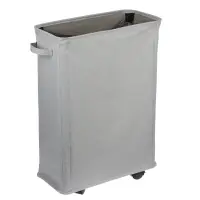 Корзина для белья на колесиках тм VETTA, оксфорд 600D, 58х39х18,5 см, объем 42 л