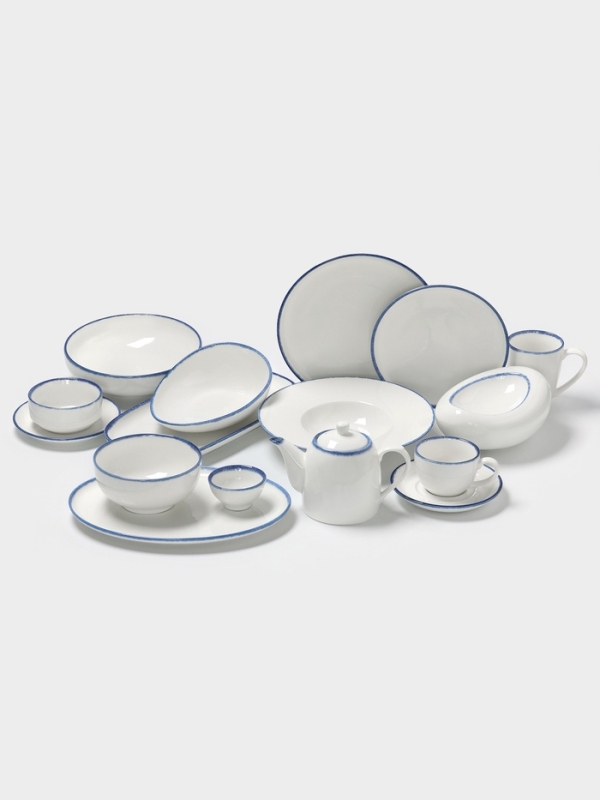 Чайник заварочный Чайник заварочный "Blue Lagoon" Magistro 700мл, 19,8х11х13см, цвет белый, синий