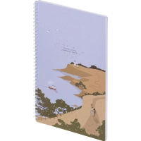 Тетрадь общая, BS, А4, 96л., клетка, мягкий, спираль. Soul, море, N4280