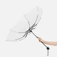 Зонт складной Basic, ver.2, белый