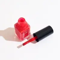 Лак для ногтей с эффектом геля SHIMMER тон S116 красно-алый искрящийся, 6 мл