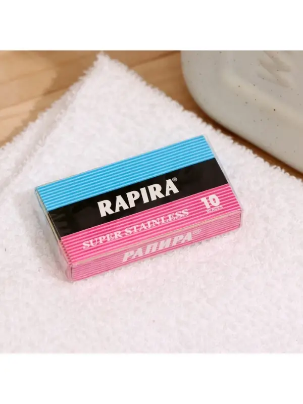 Сменные лезвия классические Rapira, 10 лезвий