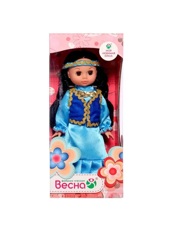 Кукла &laquo;Эля&raquo; в башкирском народном костюме, 30 см
