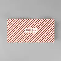 Коробка для кондитерских изделий с пластиковой крышкой &laquo;С Новым годом!&raquo;, 10.5&times;21&times;3 см