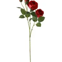 Цветы искусственные &laquo;Роза Августина галант&raquo;, d=6 см, h=55 см, красные