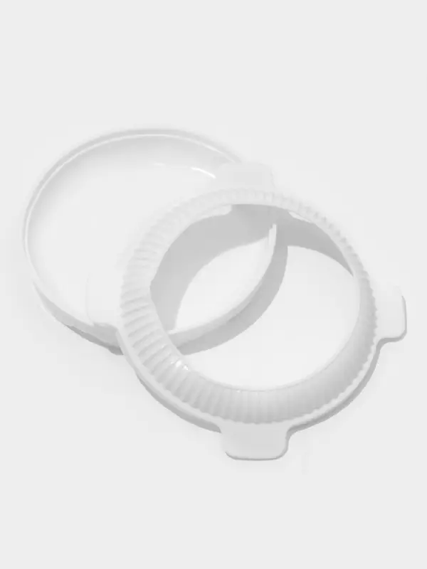 Форма для муссовых десертов и выпечки &laquo;Круг&raquo;, 23.5&times;23.5 см, внутренний d=16 см, силикон, белая