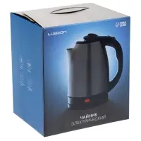 Чайник электрический Luazon LSK-1805, металл, 1.8 л, 1500 Вт, серебристый