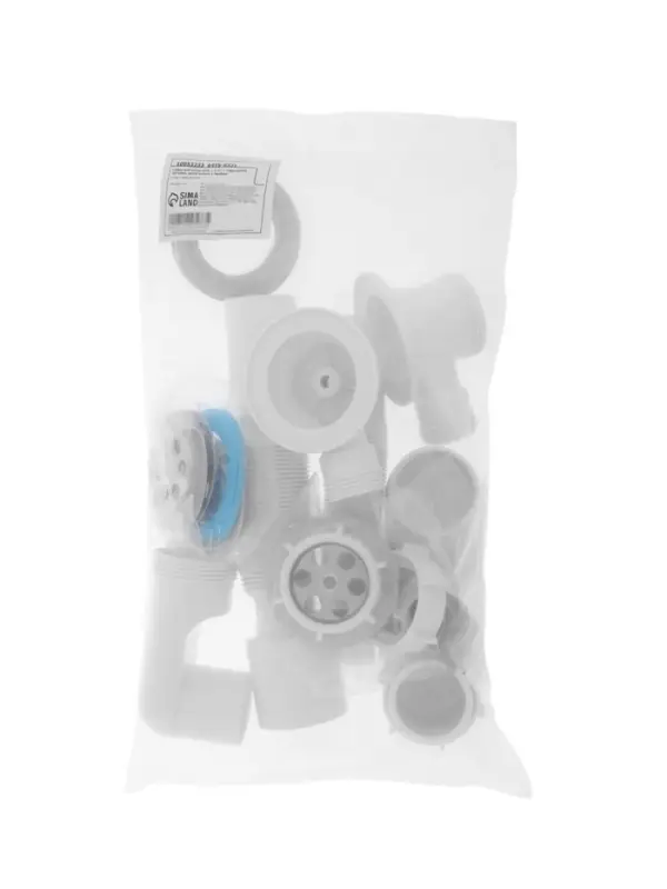 Сифон для ванны ZEIN, 1 1/2&rsquo;&rsquo;, с гофротрубой 40*50мм, литой выпуск, с пробкой