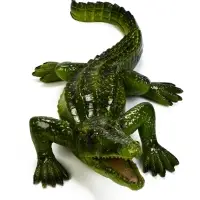 Садовая фигура из полистоуна &laquo;Крокодил&raquo;, 35&times;15&times;7 см, Greengo