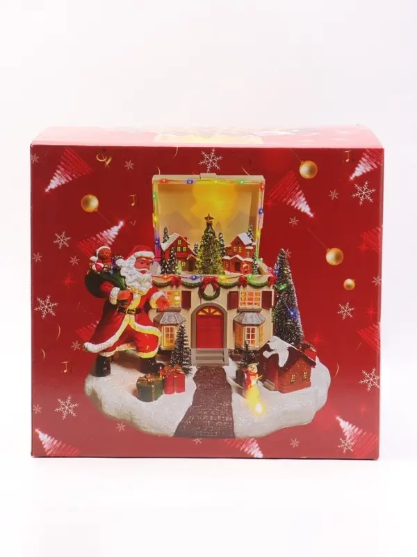 Фигура светодиодная &laquo;Новогоднее чудо&raquo; 26&times;23 см, муз, USB, AAx3 (не в комплекте), МУЛЬТИ