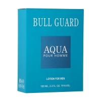 Лосьон одеколон после бритья "Bull Guard Aqua", по мотивам Bulgari Aqua, 100 мл