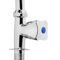 Моносмеситель ZEIN Z85, кран-букса 1/2", без подводки, хром