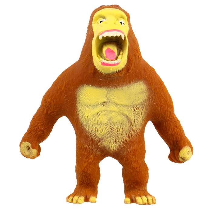 Антистресс сквиш мялка «Ярость орангутана», в пакете, с песком, тянучка Антистресс сквиш мялка «Ярость орангутана», в пакете, с песком, тянучка