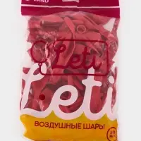 Воздушные шары латексные 6" &laquo;Линколун&raquo;, красный, набор 50 штук